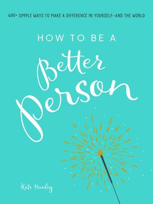 cover image of How to Be a Better Person